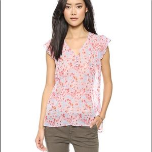 Joie 100% Silk Macy B Blouse EUC